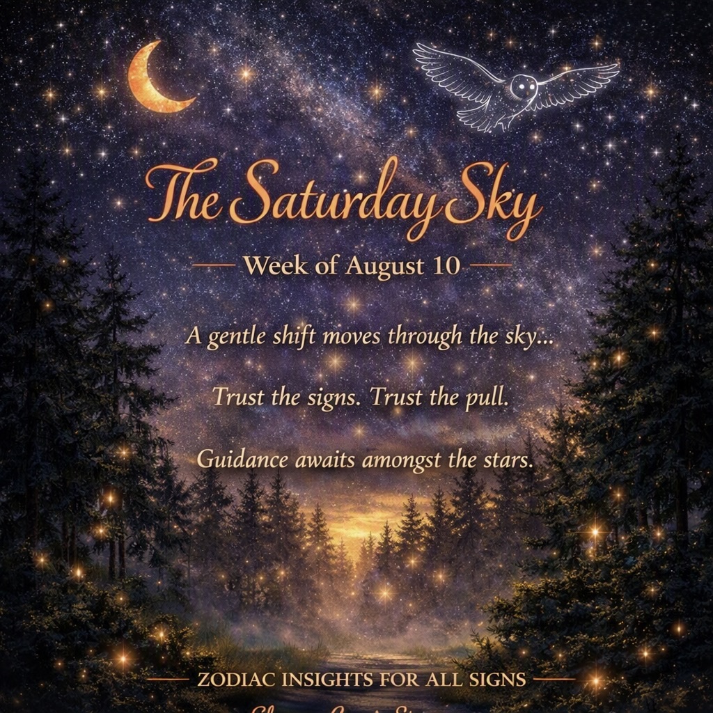 The Saturday Skies - Week 10th August 2026